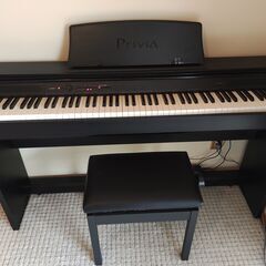 CASIO Privia 電子ピアノ PX-750BK(ブラック...