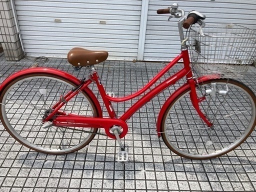 【27インチ自転車】ブリヂストン製　ノルコグ　美品❗️内装3段変速付　LEDライト　若林自転車　浜大津店　SALE中❗️