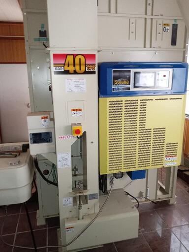 籾乾燥機・籾摺り機・計量器