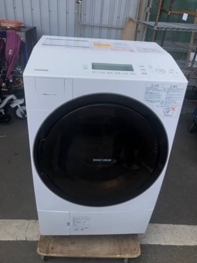 北九州市内配送無料　保証付き　東芝 TOSHIBA TW-117V3L(W) [ドラム式洗濯乾燥機 (11.0kg) 左開き Bigマジックドラム グランホワイト]