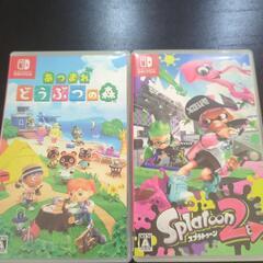 ニンテンドースイッチ　どうぶつの森　スプラトゥーン