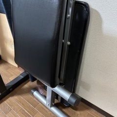 【中古】【ホームジムセット】ハーフラックとベンチ