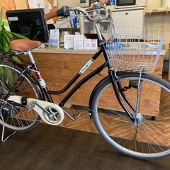 前後タイヤ・後輪チューブ新品！】LEDオートライト 6段変速 27インチ