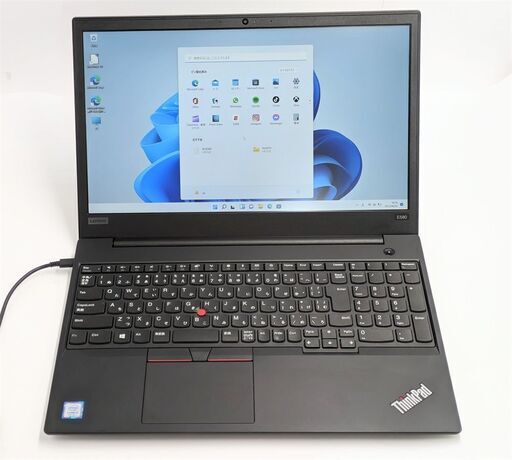 送料無料 中古美品 保証付 高速SSD 15.6型 ノートパソコン Lenovo E580 第7世代Core i3 4GB 無線 Wi-Fi Bluetooth カメラ Windows11 Office....