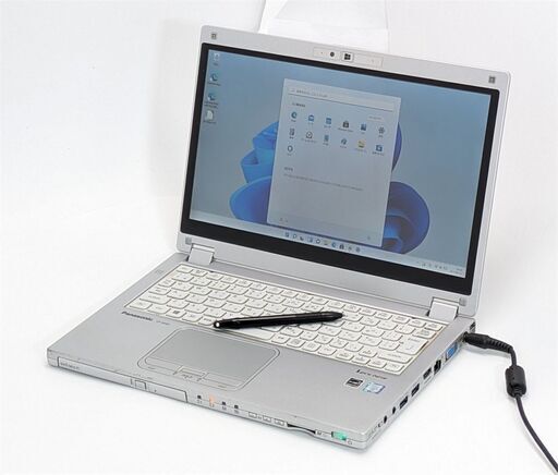 送料無料 高速SSD タッチ可 LTE対応 12.5型 ノートパソコン Panasonic CF-MX5AFAVS 中古良品 第6世代 i5 4GB 無線 カメラ Windows11 Office