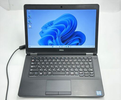 送料無料 保証付 美品 新品SSD256 14型 ノートパソコン DELL E5470 中古良品 第6世代Core i7 16GB DVDRW Wi-Fi Bluetooth Windows11 Office