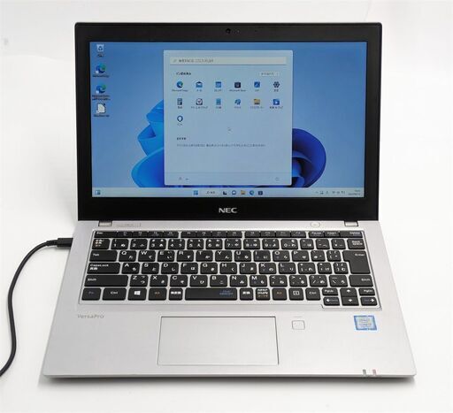 送料無料 保証付 高速SSD 12.5型 ノートパソコン NEC PC-VKL27BZG2 中古良品 第7世代 Core i3 4GB 無線 Bluetooth カメラ Windows11 Office
