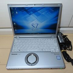 JC0498 パナソニック Let's Note CF-SZ6 DVD 大容量バッテリー office