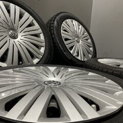 PIRELLI ICE ASIMMETRICO 185/60R15】スタッドレス【VW 6R ポロ 純正 
