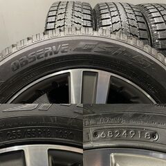 タイヤ走行短め【TOYO Gsi-5 255/55R18】スタッドレス【社外ホイール 
