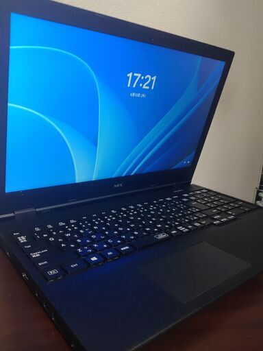 NEC　10世代Corei5　2020年製造モデル　高性能4コア8スレッド8世代i5　メモリ大容量8G 高速SSD240G　薄型スリムモデル　大画面15インチワイド　カメラ内蔵　Wifi対応　高年式モデル　最新Windows11 K5
