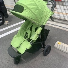 ベビーカー【AirBuggy COCO黄緑】値下げしました