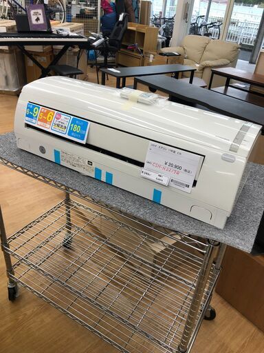 ★ジモティ割あり★ コロナ エアコン  2.2kw 17年製 室内機分解洗浄 SJ2474