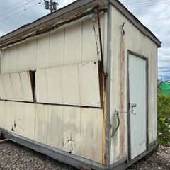 早いもの勝【格安】　3800×1980×2700 スーパーハウス　プレハブ　店舗　道内格安提携先運送会社あり　江別市角山発 早いもの勝【格安】 3800×1980×2700 スーパーハウス プレハブ 店舗