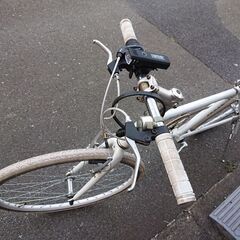 再出品、クロスバイク 21technology 6段変速