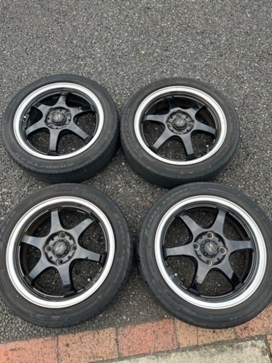 4本セット！ホイール タイヤセット15 BADX S-HOLD STOLZ
