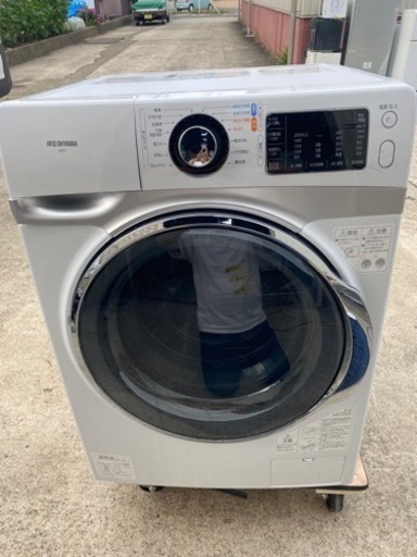IRIS OHYAMA ドラム式洗濯機 HD71-W/S 2018年製 7.5kg●E055M851