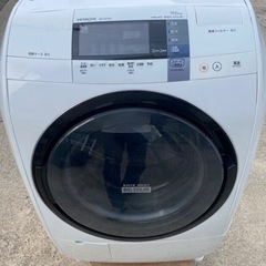 HITACHI ドラム式洗濯機 BD-V5700L 2015年製 9/6kg○E055M854