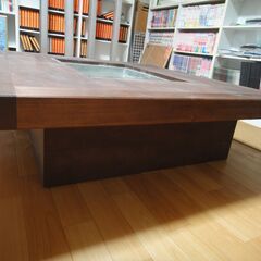 囲炉裏　いろりテーブル　幅120cm奥104cm高31cm　ダイニングテーブルなどに。