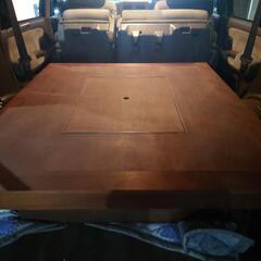 囲炉裏　いろりテーブル　幅120cm奥104cm高31cm　ダイニングテーブルなどに。
