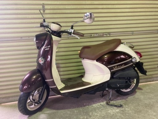 【売約済】美品 実働 BT新品 バリ溝 ヤマハ SA54J ビーノ 4スト原付 インジェクションバイク スクーター おまけ付き