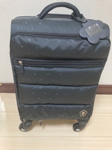 MARY QUANT ジャカードドットデイジー キャリーケース（ブラック）完売品