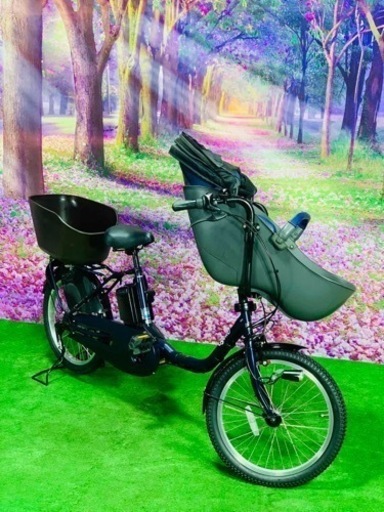 ❹ 5355子供乗せ電動アシスト自転車パナソニック3人乗り対応20インチ