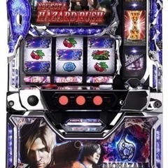 【送料込】バイオハザード6 コイン不要機付 パチスロ実機 パチスロ バイオハザード6 実機 コイン不要機