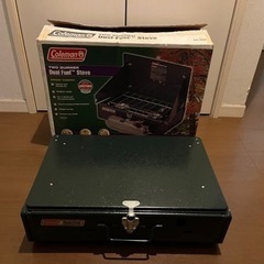 【希少】未使用　USAコールマン　ツーバーナー　dualfuel424