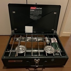【希少】未使用　USAコールマン　ツーバーナー　dualfuel424
