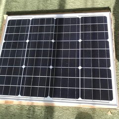ソーラーパネル50W 太陽光発電