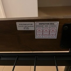 ニトリ ダブルベッド ダンテ