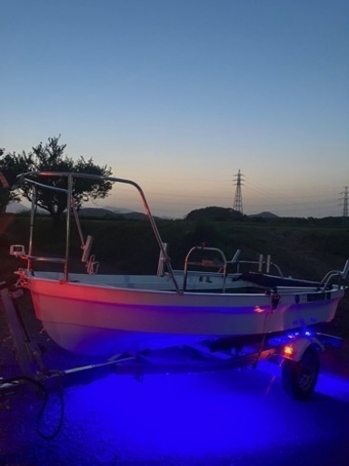 トレーラブルボートセット【パーフェクター11・軽トレーラー・8馬力船