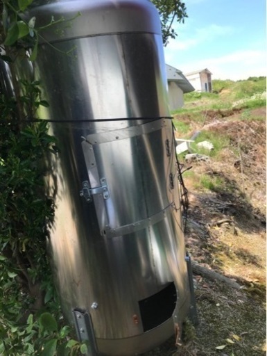 スチール製大型焼却炉