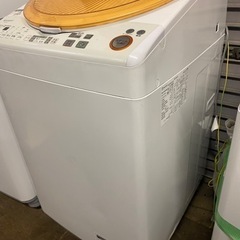 福岡市内配送無料 シャープ SHARP ES-TX72-D [タ テ型洗濯乾燥機 (