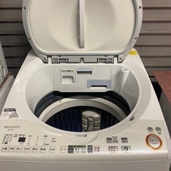 配送可能 シャープ SHARP ES-TX72-D [タテ型洗濯乾燥機（7.0kg