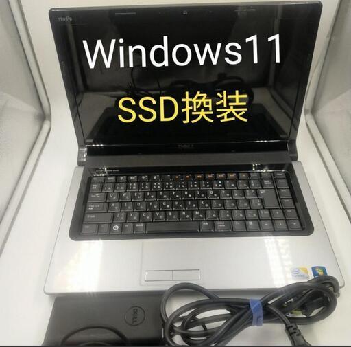 受け渡し予定。   Windows11搭載 ☆DELLノートパソコン☆SSD換装済 ☆冷却ファン付き
