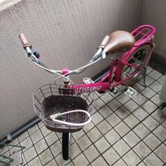 子供用 自転車 １６インチ   ピンク  キッズサイクル