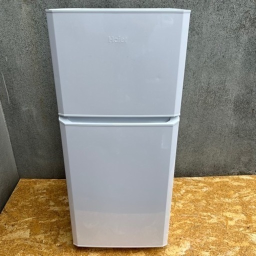 冷蔵庫 Haier ハイアール 容量121L 冷凍室33L 冷蔵室88L JR-N121A 2017年製