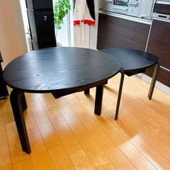 IKEA 2段重ね　ローテーブル　コーヒーテーブル
