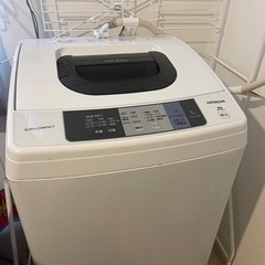 《受け渡し予定の方決まりました》洗濯機（ HITACHI 5kg...