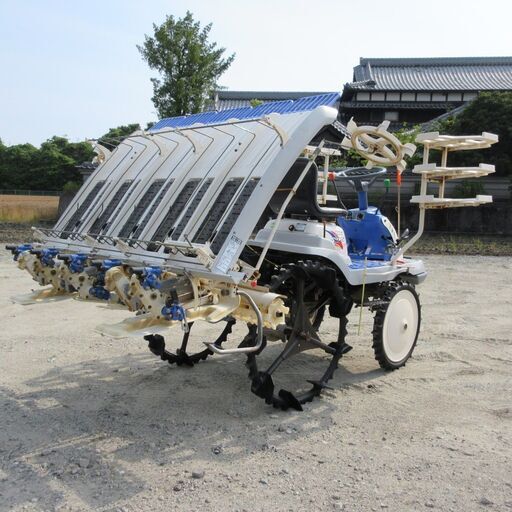 イセキ 5条植 田植機 PQZ5-DUL 中古 10馬力 さなえ Zロータ パワステ