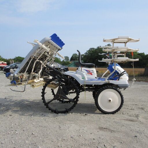 イセキ 5条植 田植機 PQZ5-DUL 中古 10馬力 さなえ Zロータ パワステ