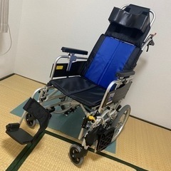 Moss burner(156cm+flux XF(Mサイズ)セットで出品-車椅子　美品　ティルト&リクライニング　BAL-12 近隣エリア配送⭕️