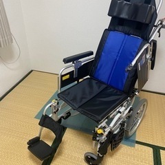 Moss burner(156cm+flux XF(Mサイズ)セットで出品-車椅子　美品　ティルト&リクライニング　BAL-12 近隣エリア配送⭕️