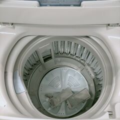 F1243　洗濯機　AQUA　AQW-S60D(W)　6.0kg　2016年製　送料A　札幌　プラクラ南9条店