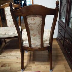 カリモクコロニアルチェアー4脚