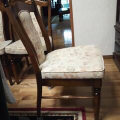 カリモクコロニアルチェアー4脚