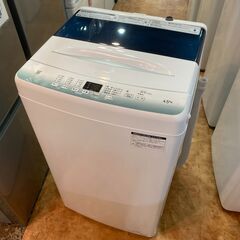 【愛品館市原店】Haier 2021年製 4.5Kg洗濯機 JW...