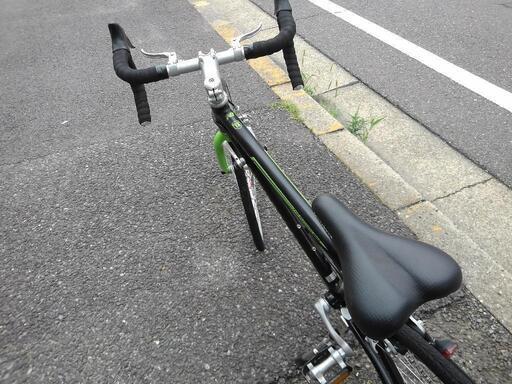 名古屋プレミアム商品券＆金シャチマネーOK！中古子供自転車２４７５　前後タイヤ新品！ジュニア用ロードバイク　ニューバランス　TAJ24  ２４×１インチ　２×８段ギヤ　アルミフレーム　ワイヤー錠　ライトは付属していません　 身長１４０㎝から 名古屋プレミアム商品券＆金シャチマネーOK！中古子供自転車2475